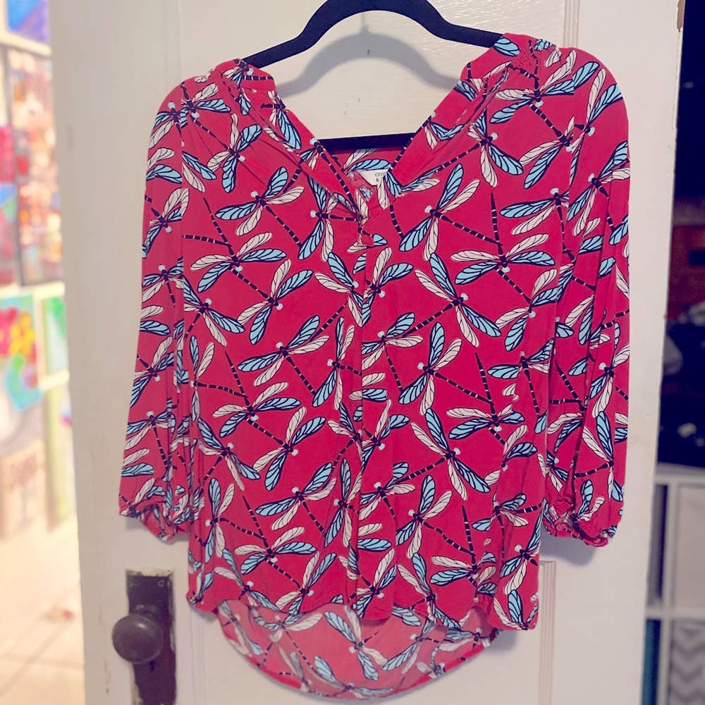 Dragonfly blouse